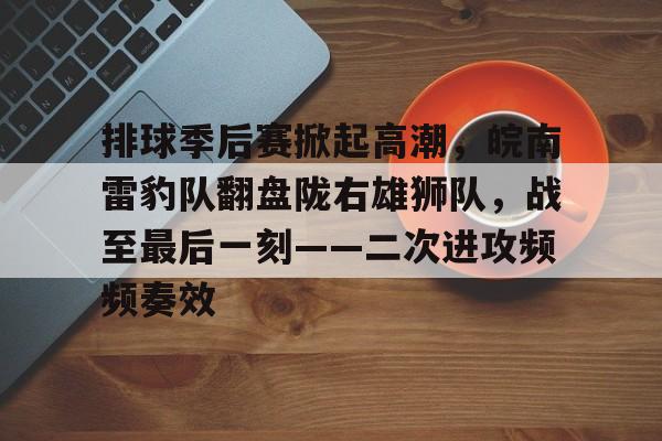 爱游戏网址-关于排球季后赛掀起高潮，皖南雷豹队翻盘陇右雄狮队，战至最后一刻——二次进攻频频奏效的信息